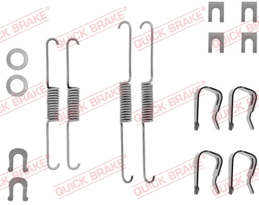 Accessory Kit, brake shoes